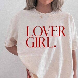 Minimalist Red Valentine T-Shirt, Retro Valentine T-Shirt, Red Heart T-Shirt